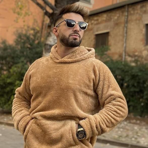 Drune | Kapuzenpullover Knus Pullover Winter Kapuzenpullover Herren Kapuzenpullover