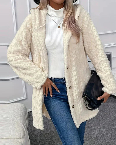 Drune | Strickjacke Mit Kapuze Mittellang Strickjacke Damen Strickjacke