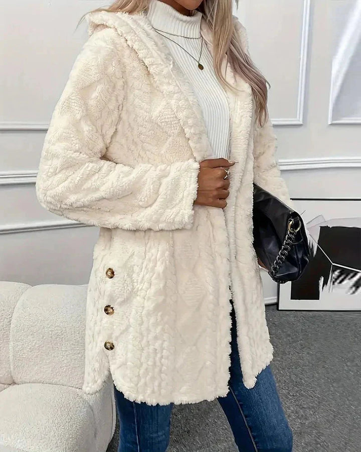 Drune | Strickjacke Mit Kapuze Mittellang Strickjacke Damen Strickjacke