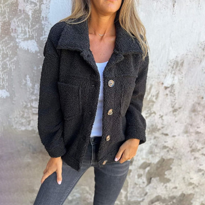 Drune | Teddyjacke Kurz Übergröße Teddyjacke Damenjacke