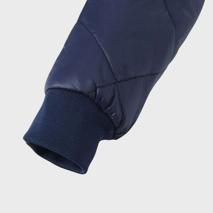 Drune | Gefütterte Jacke Kapuze Zip up Wattierte Jacke Winterjacken für Damen