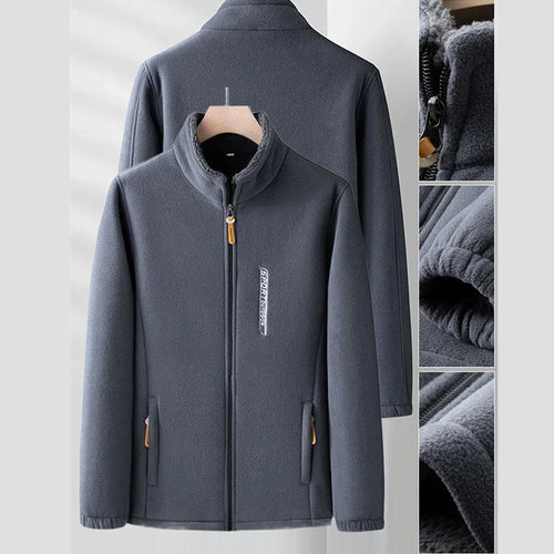 Drune | Fleecejacke für Männer, doppelseitig - Winter