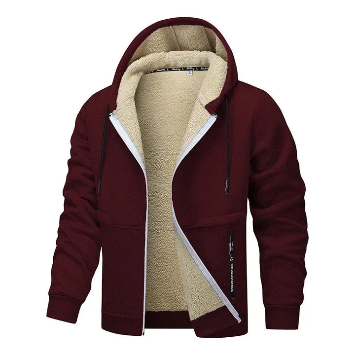 Drune | Fleecejacke für Männer - Lockere Passform, Casual Stil - Winter