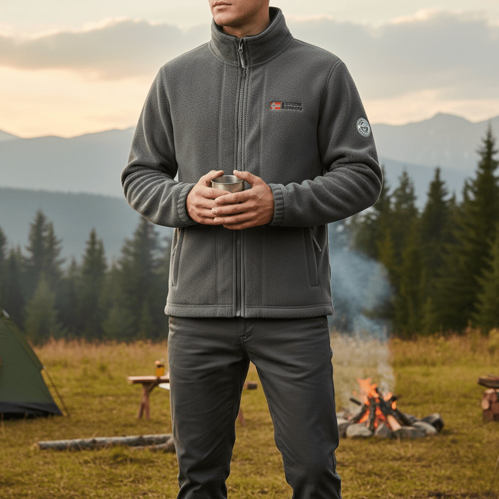 Drune | Fleecejacke für Herren - Thermal, Atmungsaktiv - Normale Passform
