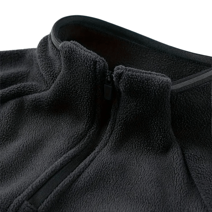 Drune | Fleecejacke für Herren, thermisch, Halbreißverschluss - Winterbekleidung
