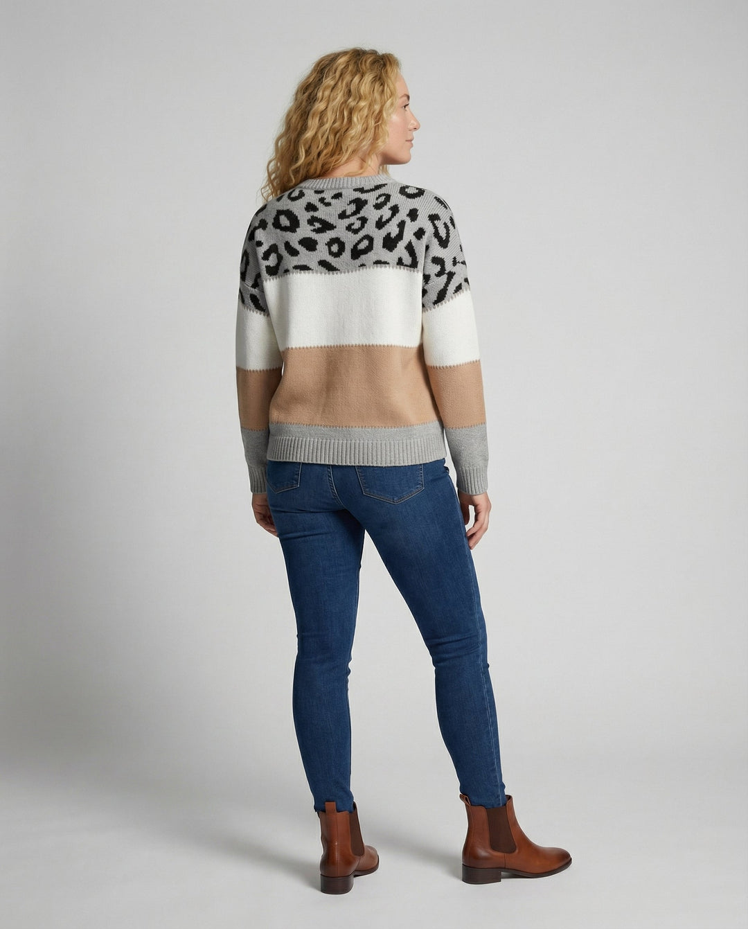 Trendiger Damen Pullover Druck | Drune
