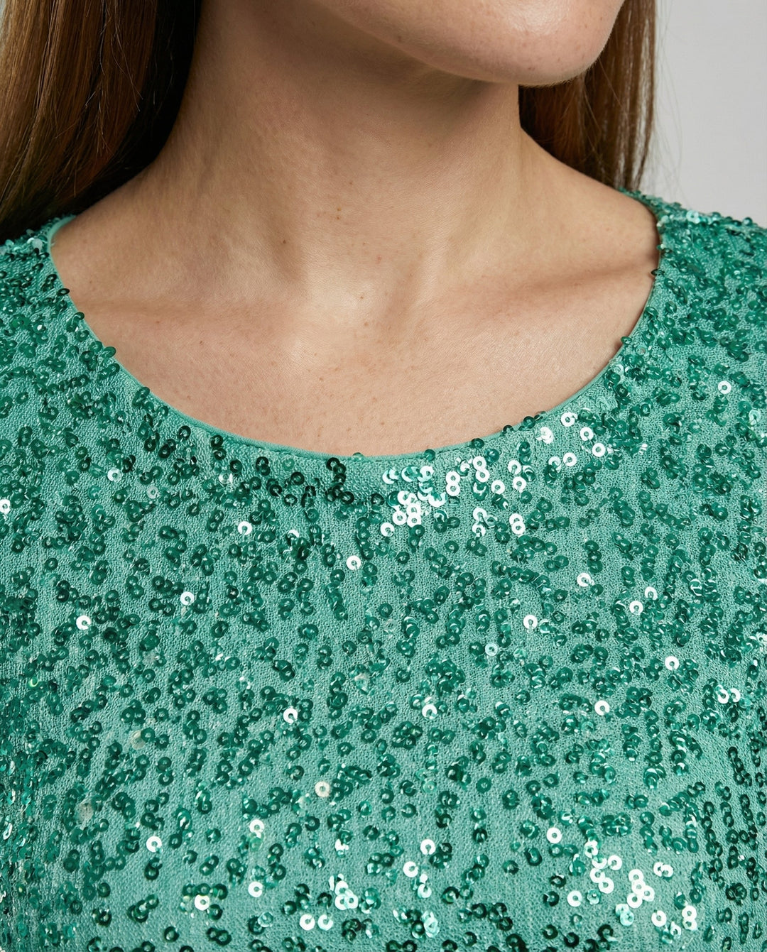 Rückenfreies Glitzer Winterkleid | Drune