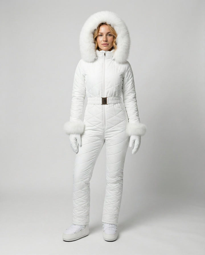 Eleganter Damen Winteroverall Warm | Drune