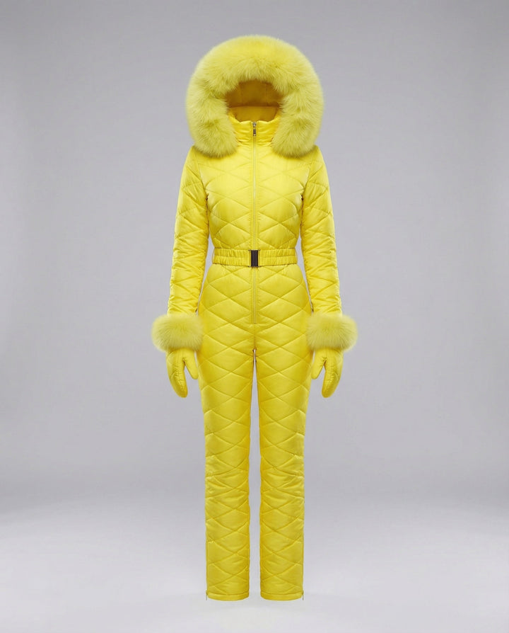 Eleganter Damen Winteroverall Warm | Drune