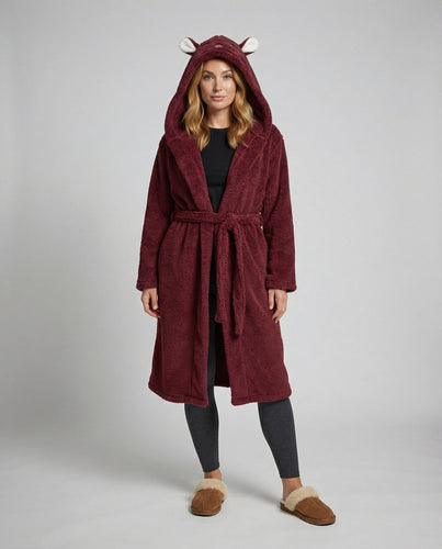 Weicher Bequemer Bademantel Damen | Drune