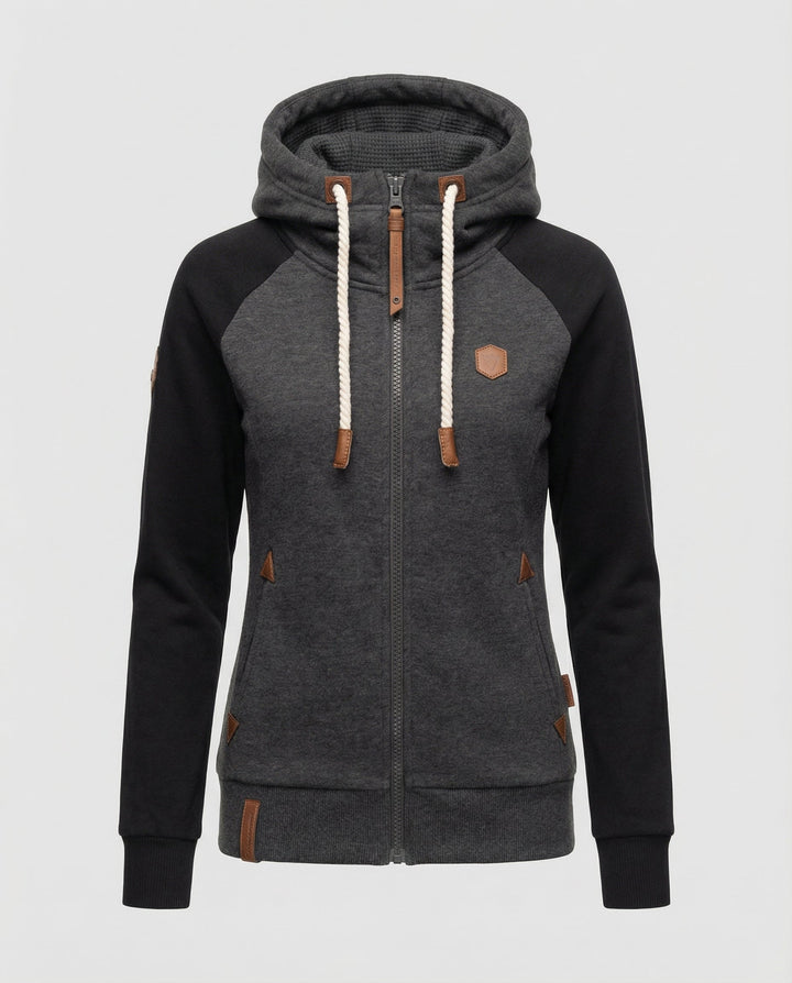 Weicher Kapuzen Hoodie Damen | Drune