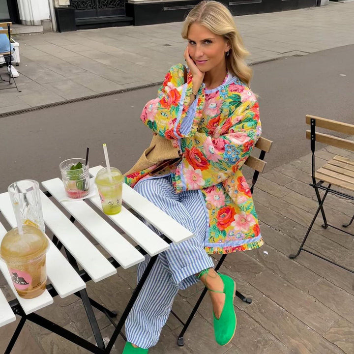 Drune | Bequeme und stilvolle bunte Jacke für Damen