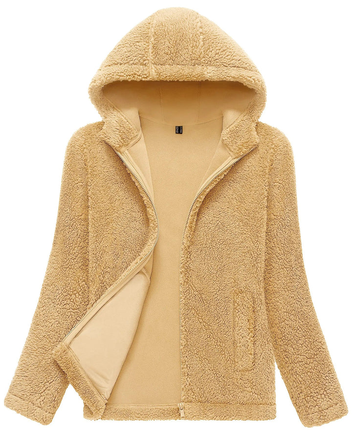 Drune | Fleecejacke für Frauen mit Kapuze