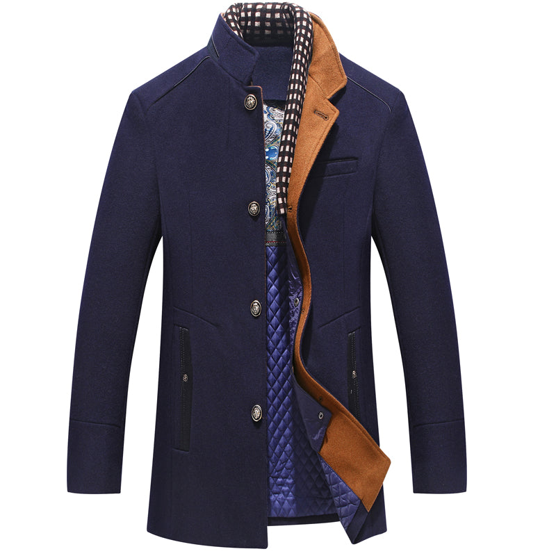 Drune | WINTERJACKE WOLLMANTEL