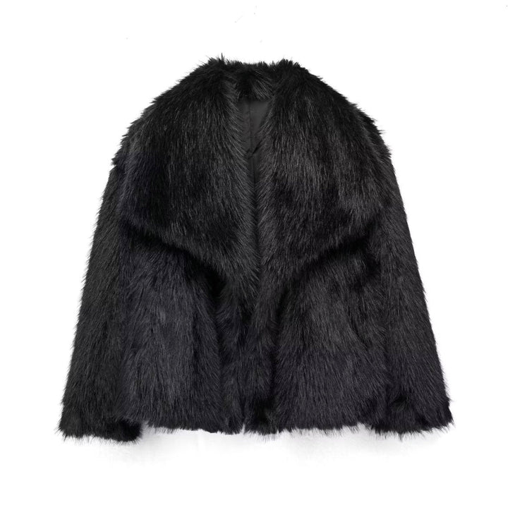 Drune | Faux-Fur-Mantel