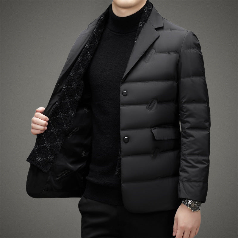 Drune | Jacke - Daunenjacke - Taillierte Passform - Doppelt ausgeführt - Gepolstertes Business-Design
