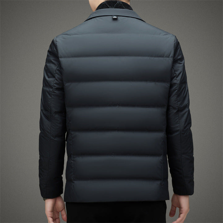 Drune | Jacke - Daunenjacke - Taillierte Passform - Doppelt ausgeführt - Gepolstertes Business-Design
