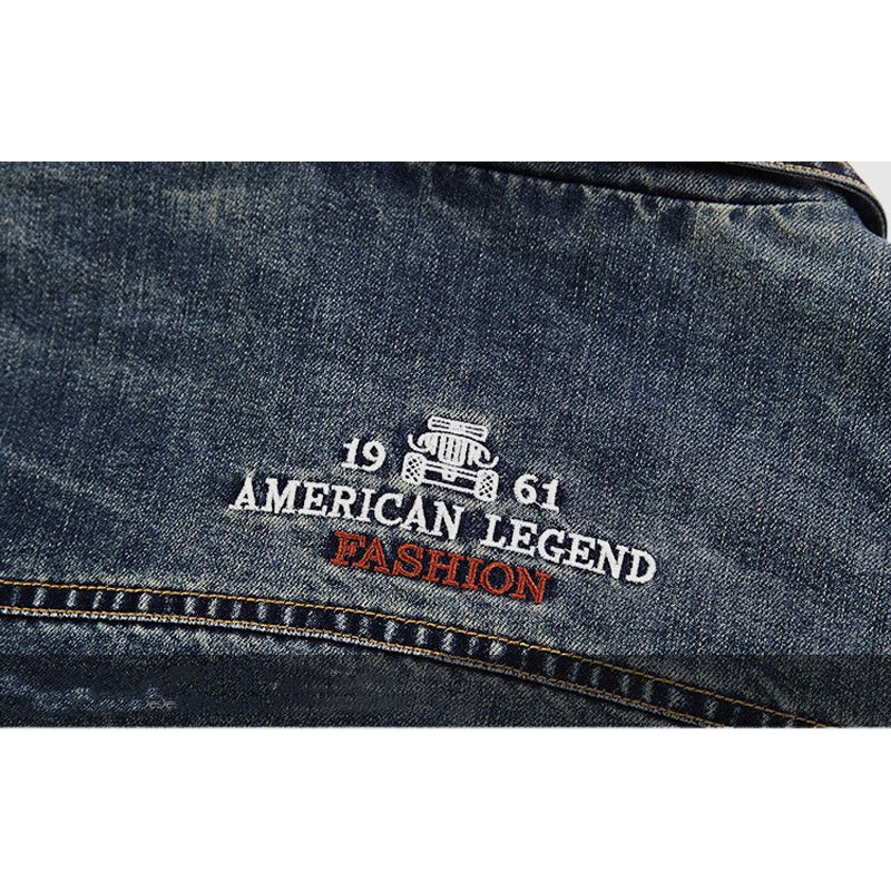 Drune | Hardy Moderne Jeansjacke