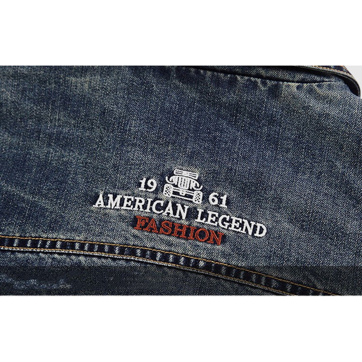 Drune | Hardy Moderne Jeansjacke