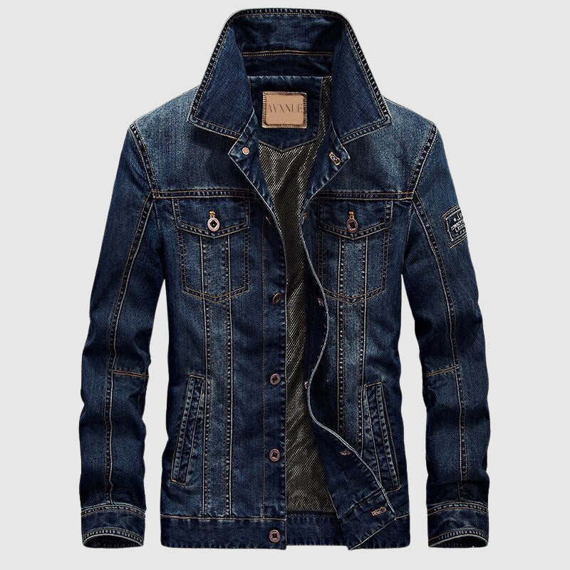 Drune | Hardy Moderne Jeansjacke