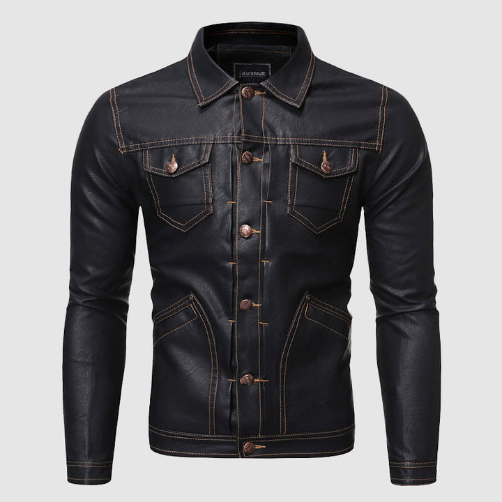 Drune | Hardy Vintage Biker Lederjacke