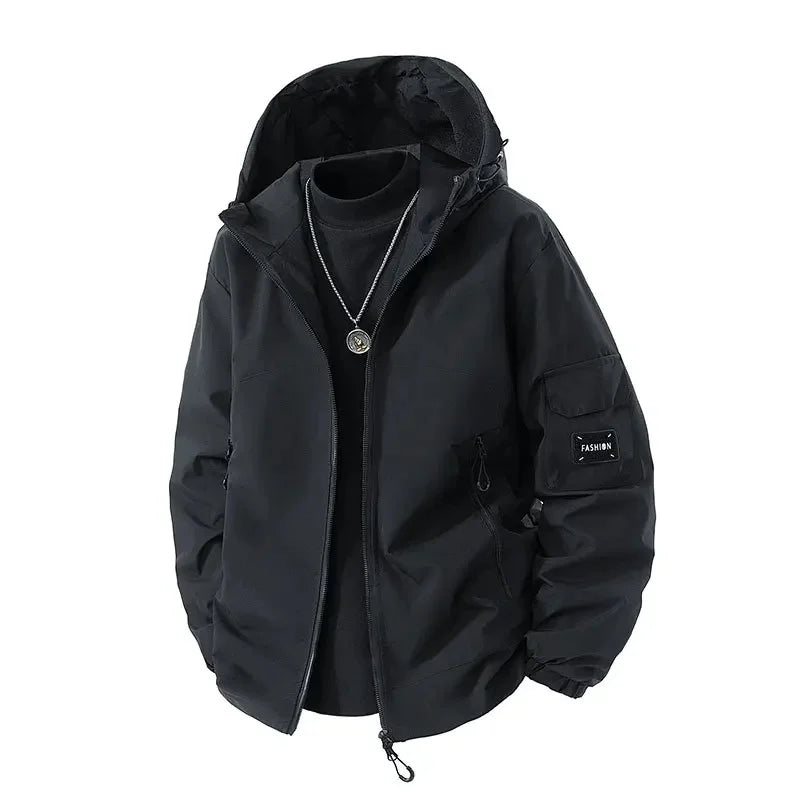 Drune | Wetterfeste Skijacke mit Kapuze