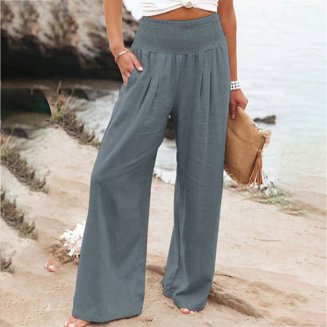 Drune - Weite Leinenhose