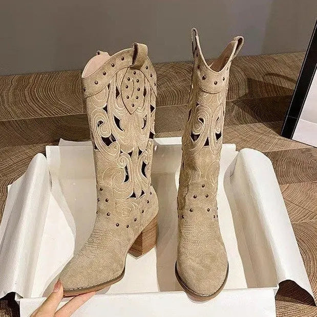 Drune | Westliche Ankle Boots