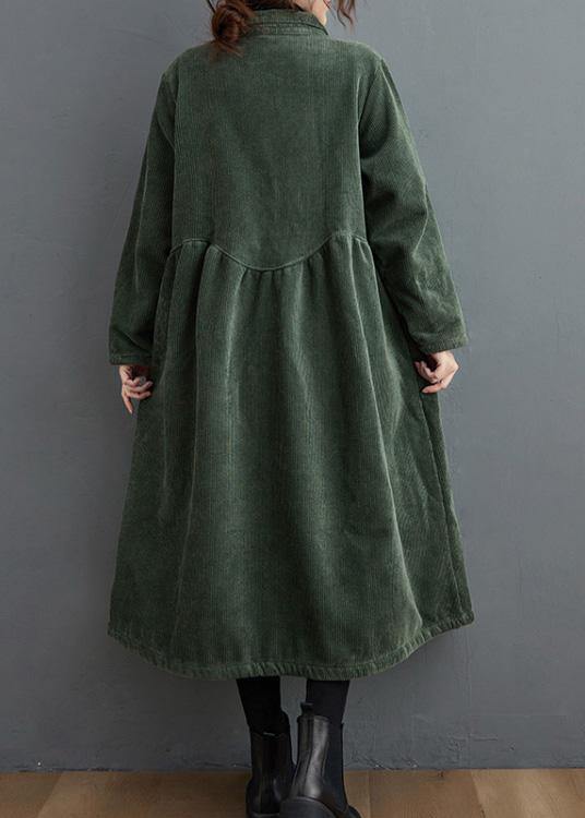 Drune | Zeitlose Lange Cord-Jacke für Damen