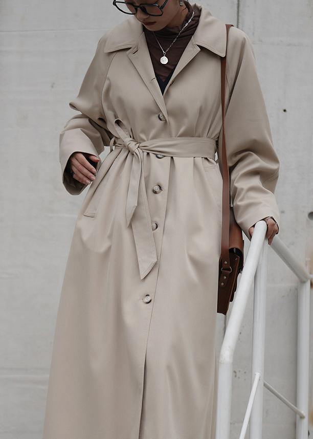 Drune | nude Plus Size Kraniche Mäntel Mode Ideen Mit Eingrifftaschen Mäntel