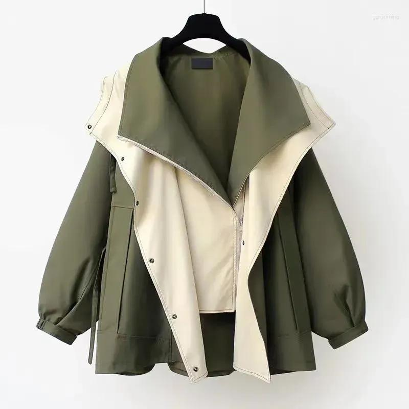 Drune | Wasserdicht Kapuze Regenjacke Damenjacke