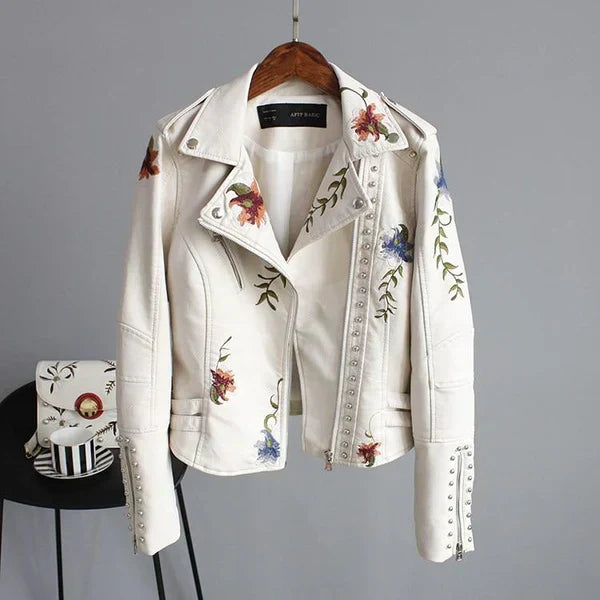 Drune | Floralyn Lederjacke