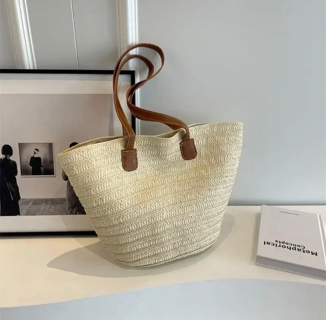 Drune | Strandtasche aus Stroh