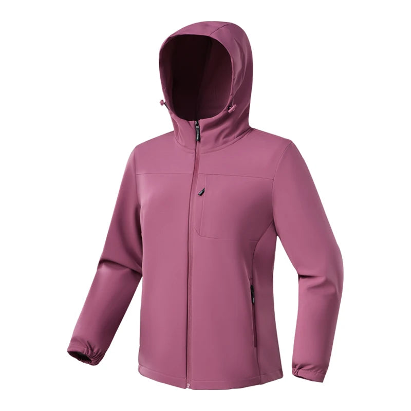 Drune | Funktionale Softshell-Jacke mit Kapuze