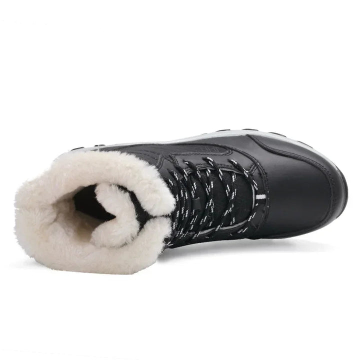 Drune | Fellgefütterte Plattform-Schneestiefel für Damen – Gemütliches & Stilvolles Winterfußwerk