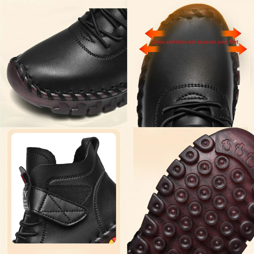 Drune | Halbhohe Lederschuhe für Damen