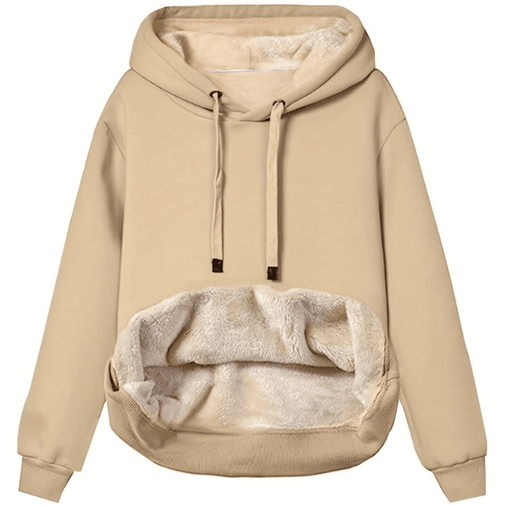 Drune | Warmer Hoodie mit Plüschfutter Polyester Komfortabel und Stilvoll