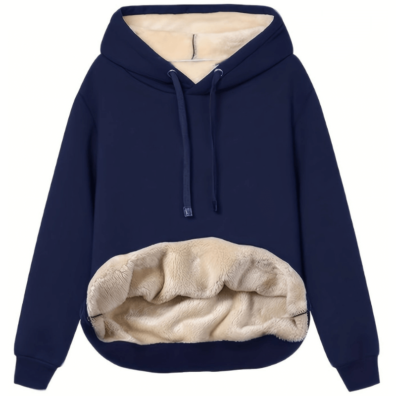 Drune | Warmer Hoodie mit Plüschfutter Polyester Komfortabel und Stilvoll