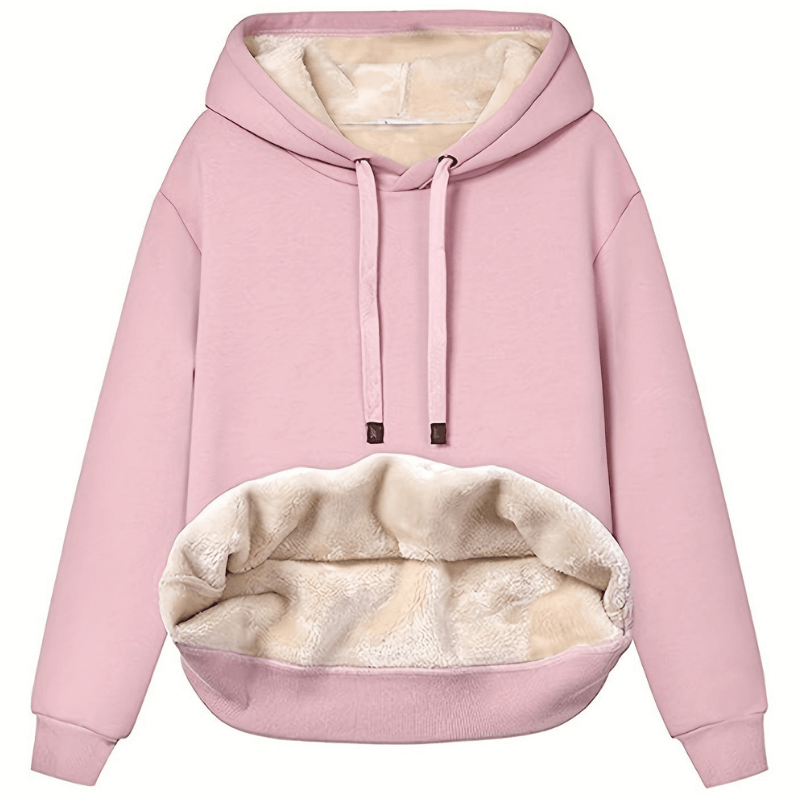 Drune | Warmer Hoodie mit Plüschfutter Polyester Komfortabel und Stilvoll