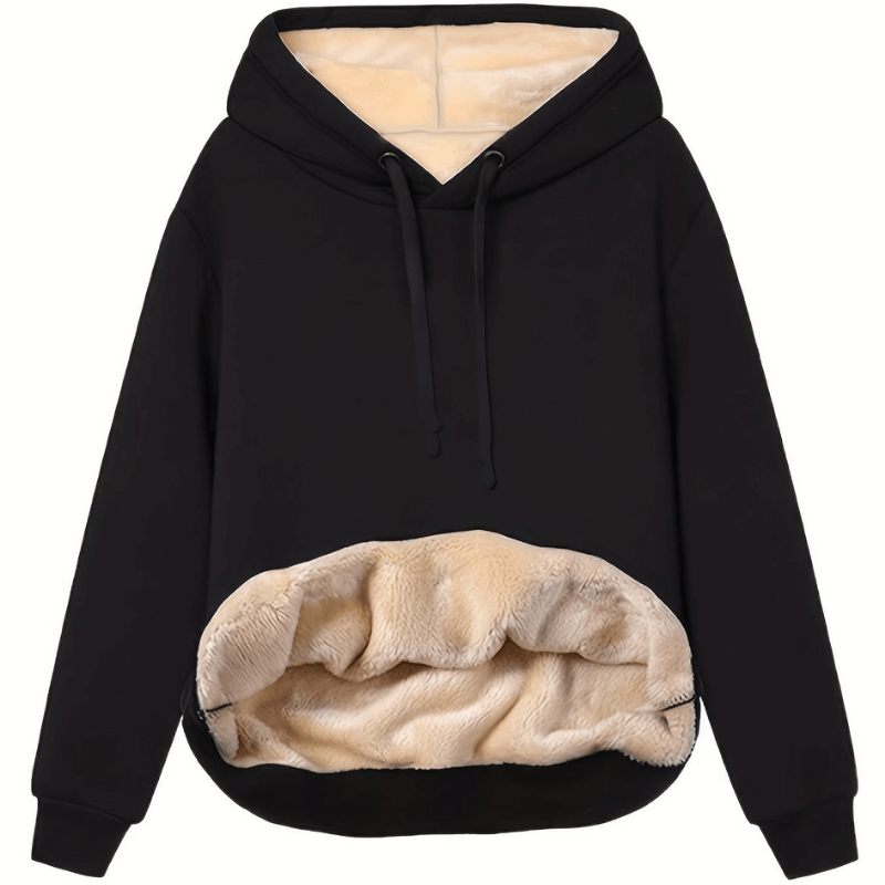 Drune | Warmer Hoodie mit Plüschfutter Polyester Komfortabel und Stilvoll