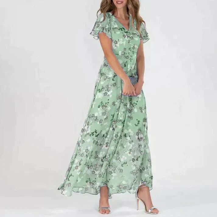Drune | Blumen Kleid Elegant Sommerstil