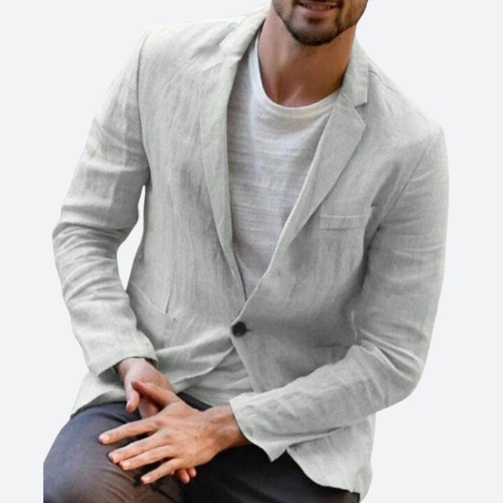 Drune | Modernes Leinenjacke Für Herren
