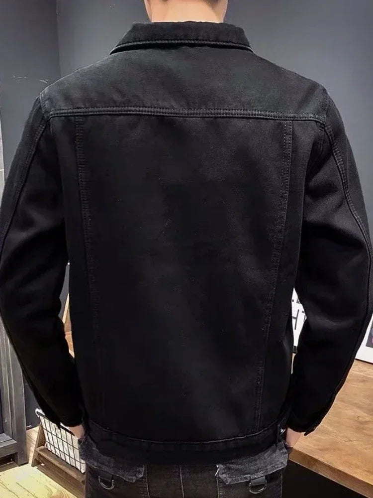 Drune | Gefütterte Denim-Jacke für Herren Warm und Robust