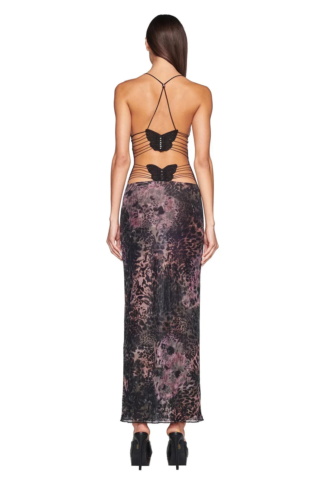 Drune | Maxi-Kleid mit Blumenmuster für Damen