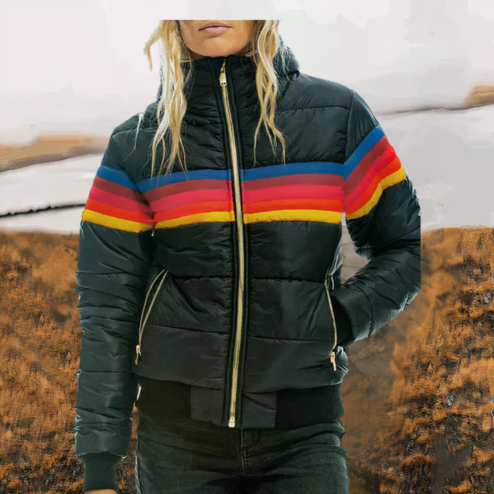 Drune | Bunte Winterjacke für Frauen