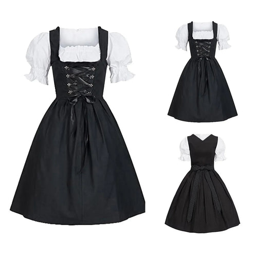 Drune | für Damen mit Schürze für bayerisches Oktoberfest