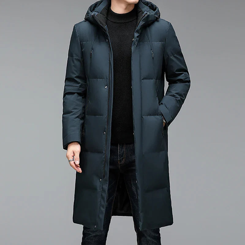 Drune | Wärmer Winter-Daunenparka für Herren Wasserdicht und Atmungsaktiv