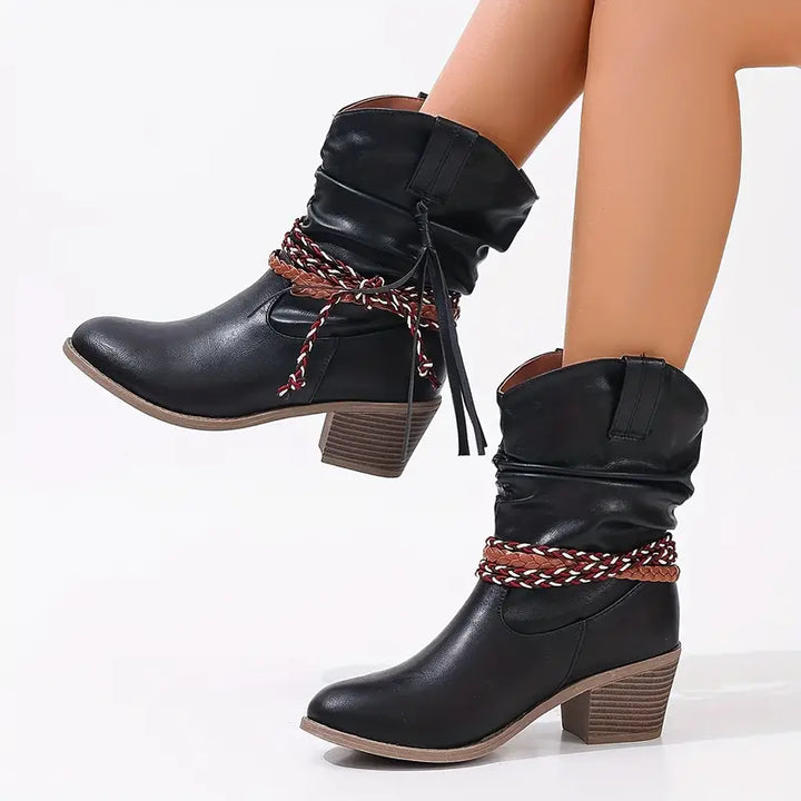Drune | Western-Stiefel mit Cowboy-Optik