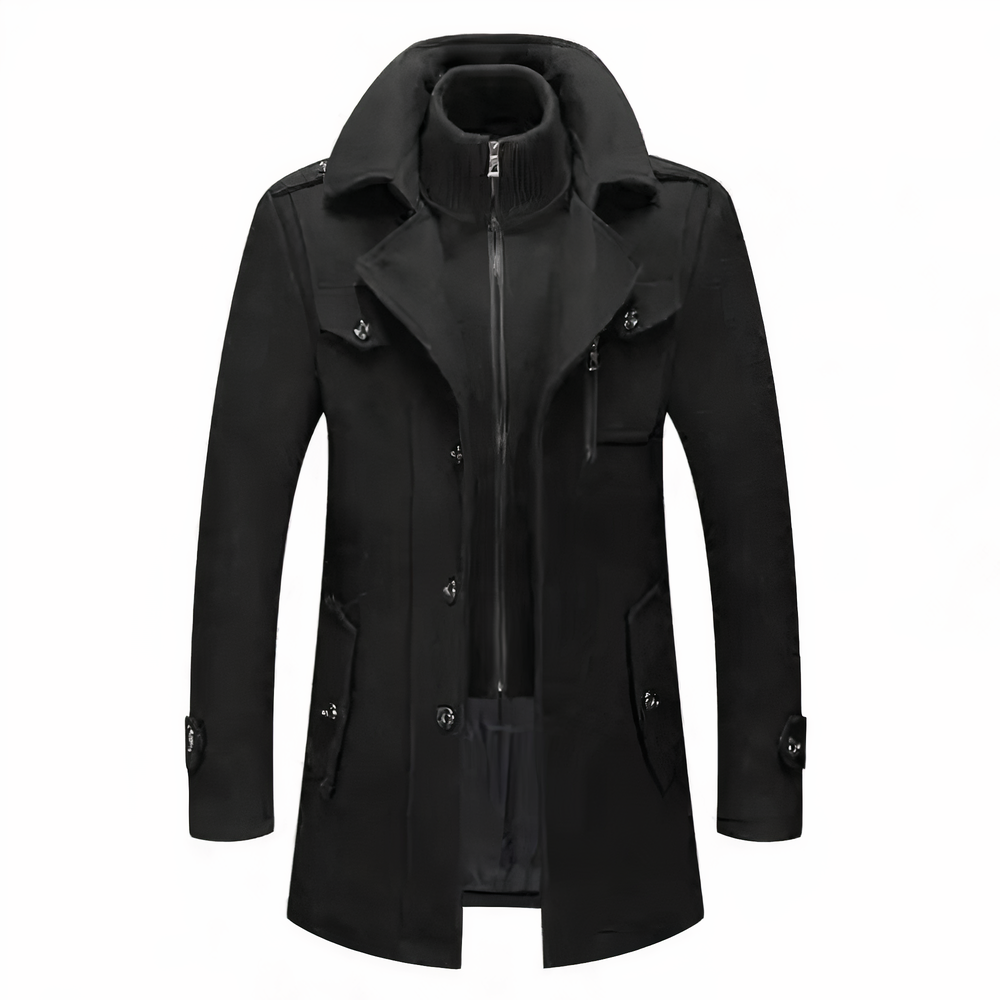 Drune | Doppelkragenjacke für Männer