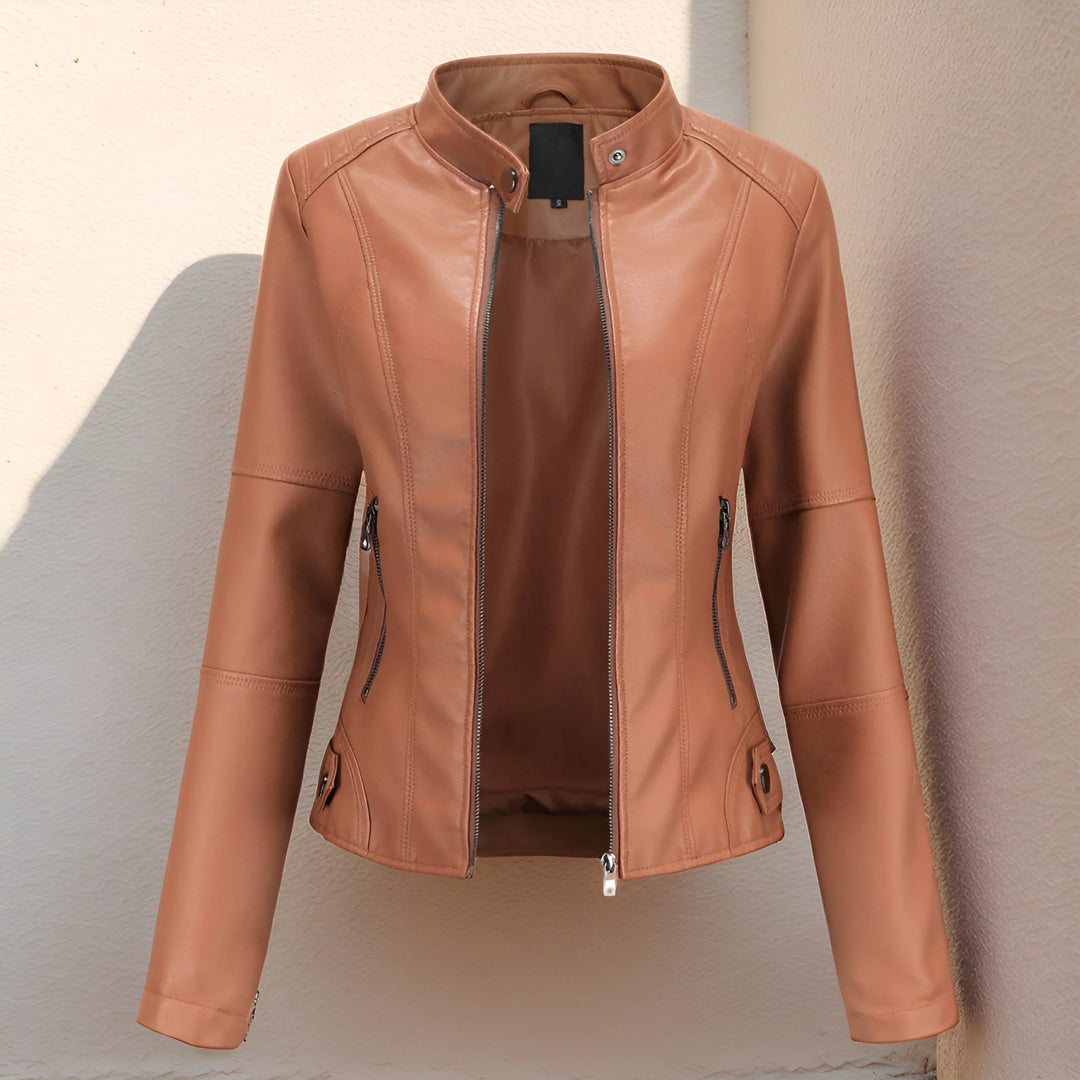 Drune | Elegante Lederjacke für Damen